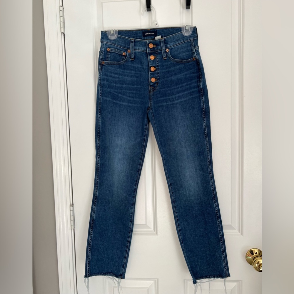 J Crew Vintage Straight Jeans - size 25